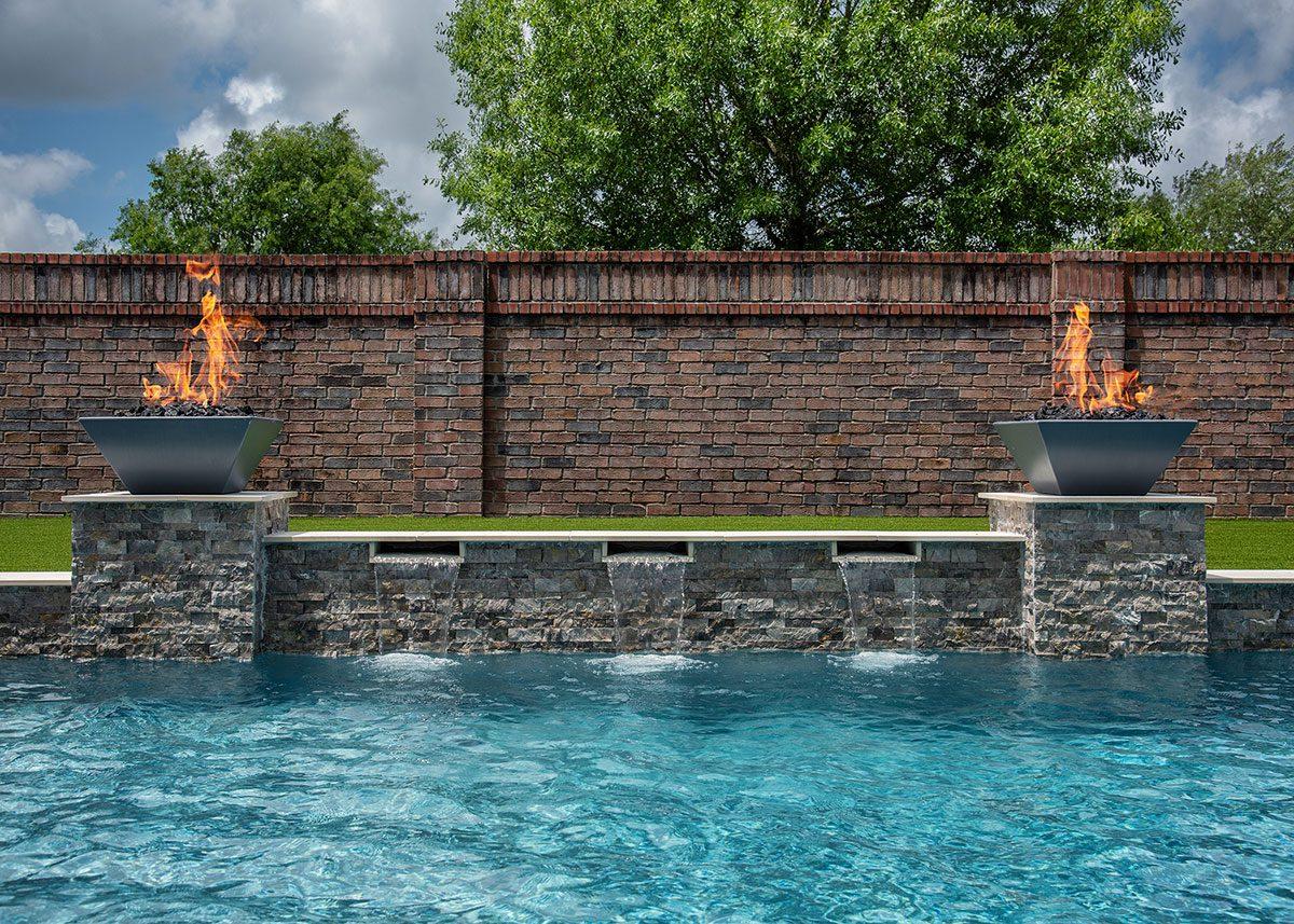 Fire bowls and 3 sheer decents